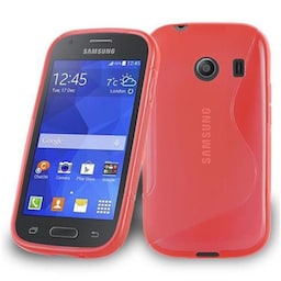 Samsung Galaxy ACE STYLE Etui Case Cover (Rød)