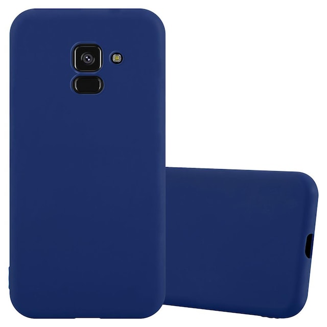 Cover Samsung Galaxy A8 PLUS 2018 Etui Case (Blå)