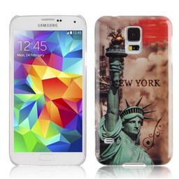 Samsung Galaxy S5 / S5 NEO Etui Case Cover (Brun)