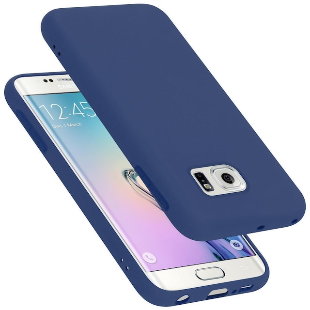Samsung Galaxy S6 EDGE PLUS Cover Etui Case (Blå)