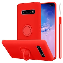 Samsung Galaxy S10 PLUS Cover Etui Case (Rød)