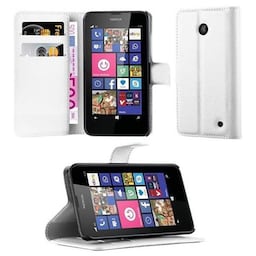 Nokia Lumia 630 / 635 Pungetui Cover Case (Hvid)