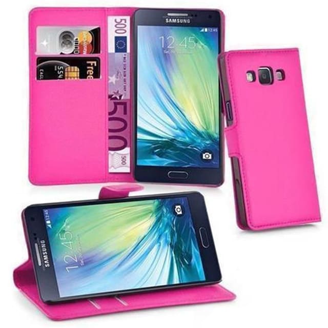 Samsung Galaxy J5 2015 Pungetui Cover Case (Lyserød)