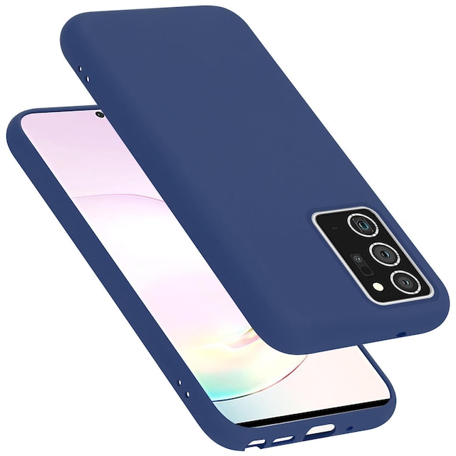 Samsung Galaxy NOTE 20 PLUS Cover Etui Case (Blå)