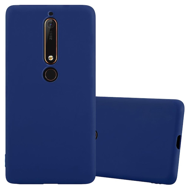Cover Nokia 6.1 Etui Case (Blå)