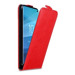 Samsung Galaxy S10 4G Pungetui Flip Cover (Rød)