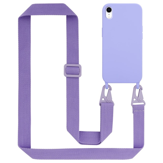 iPhone XR Etui Cover Kæde (Lilla)