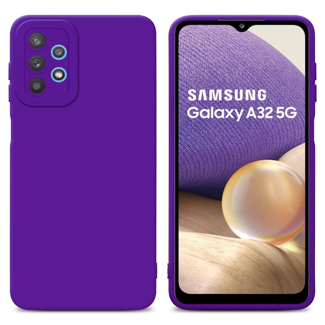 Cover Samsung Galaxy A32 5G Etui Case (Lilla)