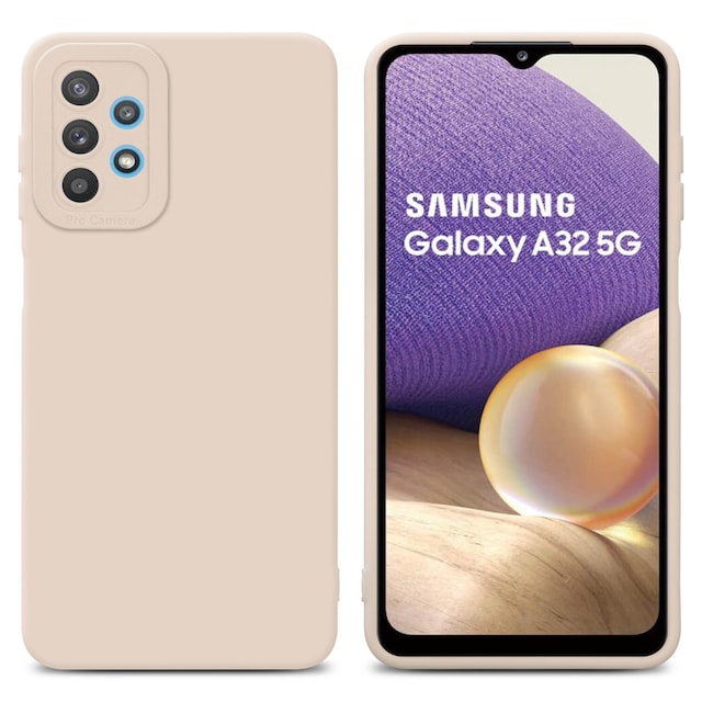 Cover Samsung Galaxy A32 5G Etui Case (Lyserød)