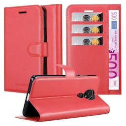 Nokia 7.2 Pungetui Cover Case (Rød)