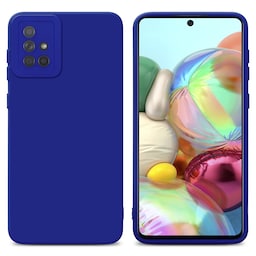 Cover Samsung Galaxy A71 4G Etui Case (Blå)