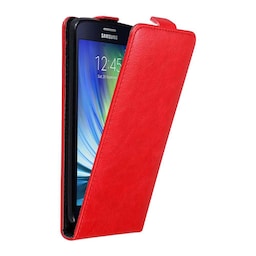 Samsung Galaxy A7 2015 Pungetui Flip Cover (Rød)