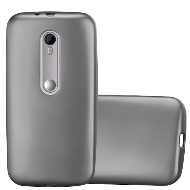 Motorola MOTO G3 Cover Etui Case (Grå)