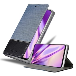 Samsung Galaxy A12 / M12 Pungetui Cover Case (Blå)