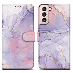 Samsung Galaxy S22 PLUS Pungetui Cover Case (Lilla)