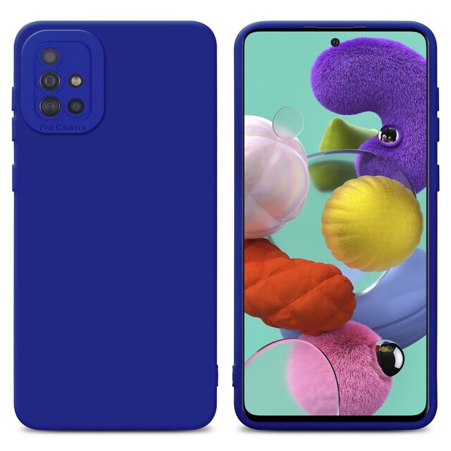 Cover Samsung Galaxy A51 4G / M40s Etui Case (Blå)