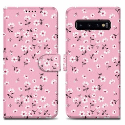 Samsung Galaxy S10 4G Pungetui Cover Case (Lyserød)