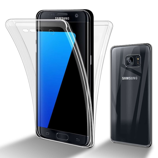 Cover Samsung Galaxy S7 EDGE Etui Case (Gennemsigtig)
