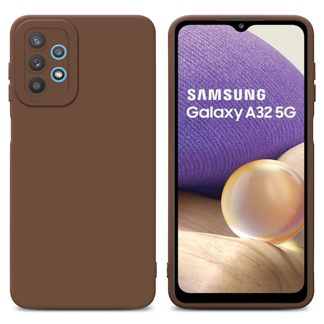 Cover Samsung Galaxy A32 5G Etui Case (Brun)