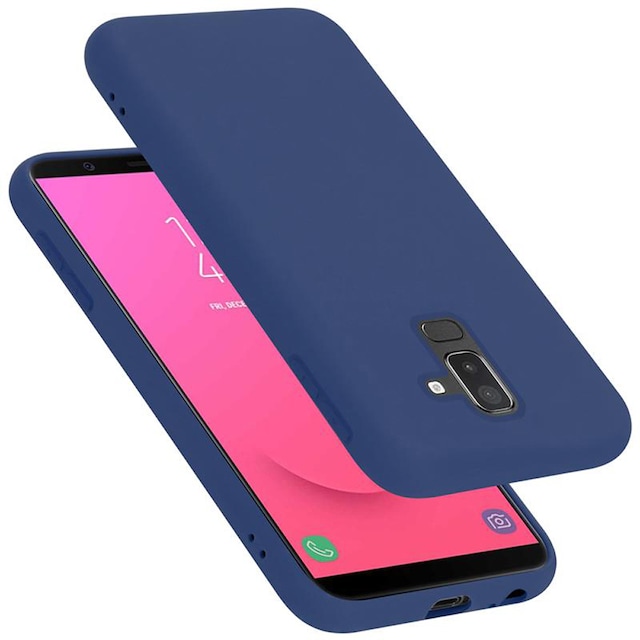 Samsung Galaxy A6 PLUS 2018 Cover Etui Case (Blå)