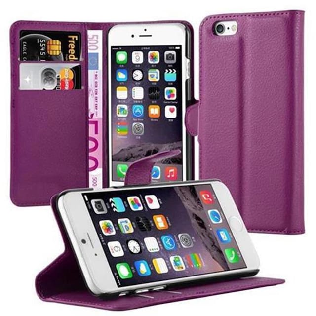 iPhone 6 / 6S Pungetui Cover Case (Lilla)