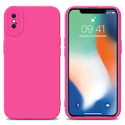 Cover iPhone X / XS Etui Case (Lyserød)