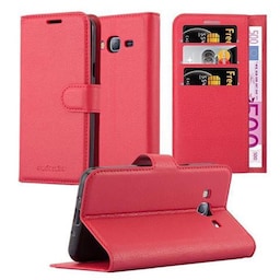 Samsung Galaxy J3 2016 Pungetui Cover Case (Rød)