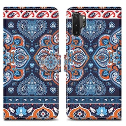 Samsung Galaxy NOTE 10 PLUS Pungetui Cover Case (Blå)