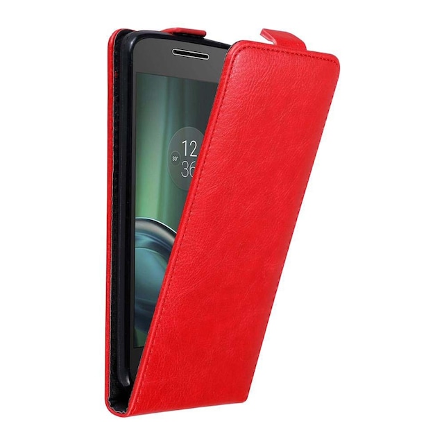 Motorola MOTO G4 PLAY Pungetui Flip Cover (Rød)