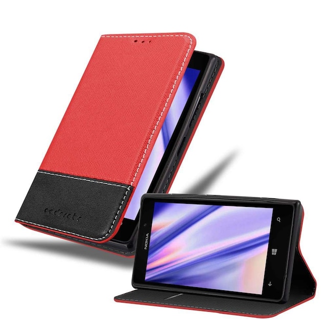 Nokia Lumia 925 Etui Case Cover (Rød)