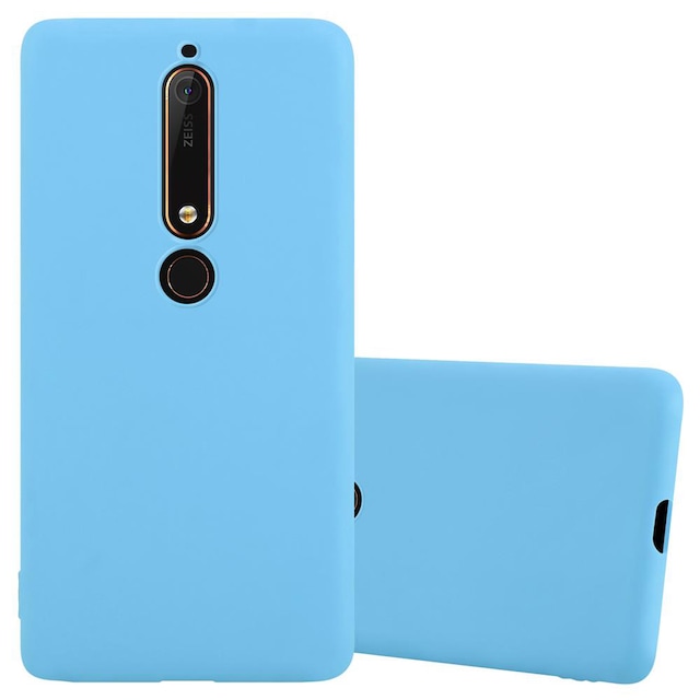 Cover Nokia 6.1 Etui Case (Blå)