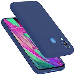 Samsung Galaxy A40 Cover Etui Case (Blå)