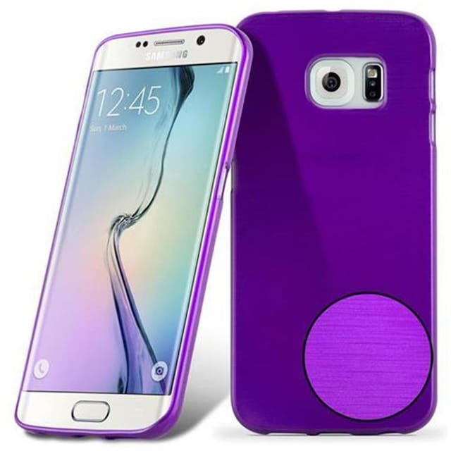 Samsung Galaxy S6 EDGE Cover Etui Case (Lilla)