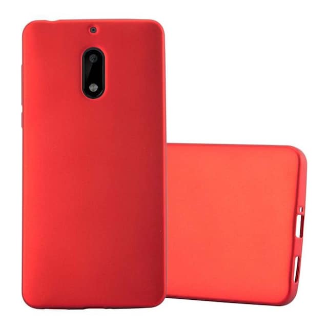 Nokia 6 2017 Cover Etui Case (Rød)