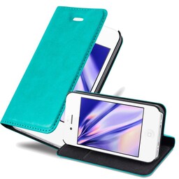 Cover iPhone 4 / 4S Etui Case (Turkis)