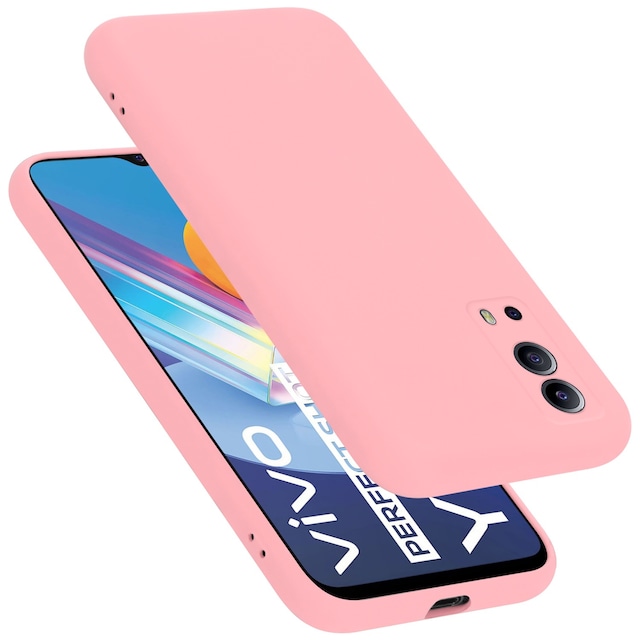 Vivo Y52 5G / Y72 5G Cover Etui Case (Lyserød)