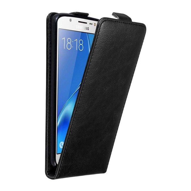 Samsung Galaxy J5 2016 Pungetui Flip Cover (Sort)