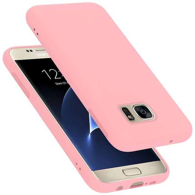 Samsung Galaxy S7 Cover Etui Case (Lyserød)