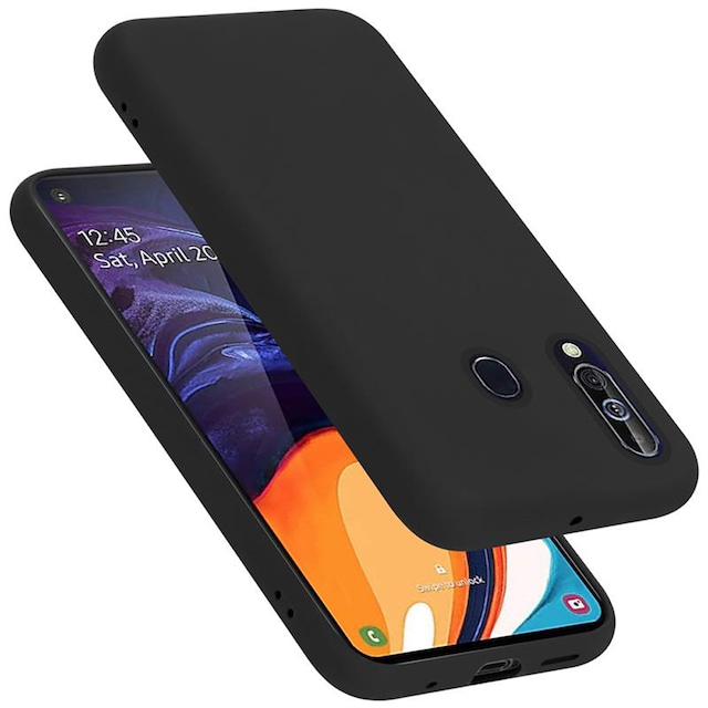 Samsung Galaxy A60 / M40 Cover Etui Case (Sort)