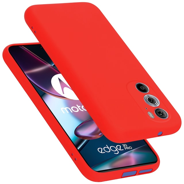 Motorola EDGE 30 PRO / EDGE+ Cover Etui Case (Rød)