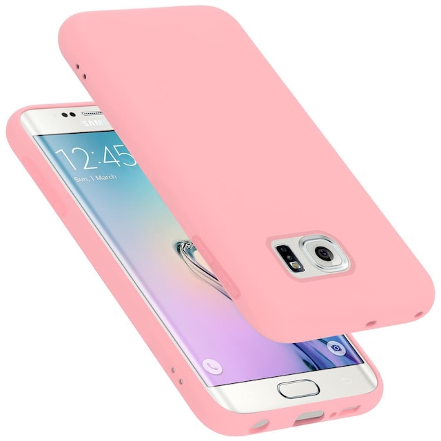 Samsung Galaxy S6 EDGE PLUS Cover Etui Case (Lyserød)
