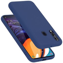 Samsung Galaxy A60 / M40 Cover Etui Case (Blå)