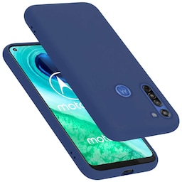 Motorola MOTO G8 Cover Etui Case (Blå)