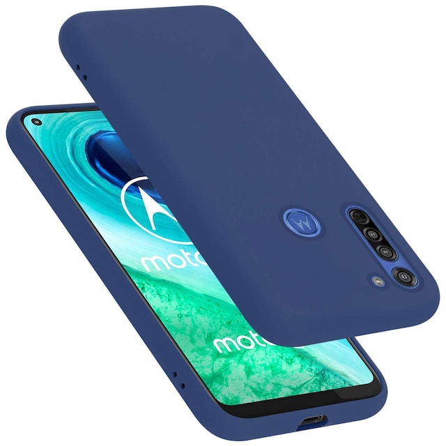 Motorola MOTO G8 Cover Etui Case (Blå)