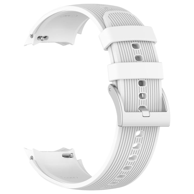 Silikone urrem til Oppo Watch X og Oneplus Watch 2 Hvid
