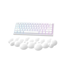 Håndledsstøtte til tastatur Hvid