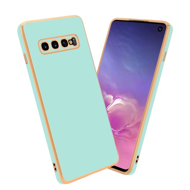 Samsung Galaxy S10 PLUS Cover Etui Case (Grøn)