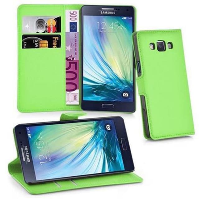 Samsung Galaxy A3 2015 Pungetui Cover Case (Grøn)