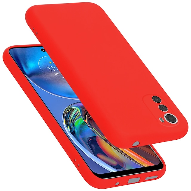 Motorola MOTO E32 4G / E32S Cover Etui Case (Rød)