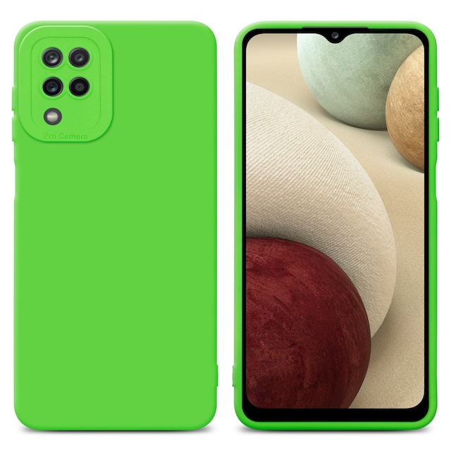Cover Samsung Galaxy A12 / M12 Etui Case (Grøn)